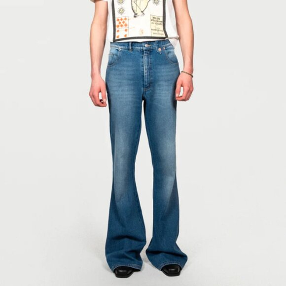 BNWT SS23 EGONLAB "PARASOMNIA" WIDE LEG JEANS S - Picture 1 of 14